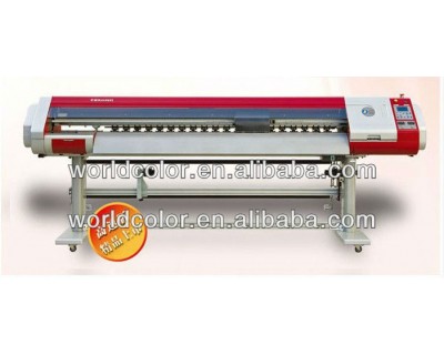 2.5m Gongzheng Thunderjet A2502S Printer Eco Solvent Printer,Gongzheng Printing Machine with Dual DX5 Printheads (1.8m,1440dpi)