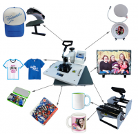 Multifunctional 3d Digital Sublimation 8 in 1 Combo Heat Press Machine