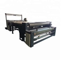 Cotton poly nylon linen synthetic silk coating machine